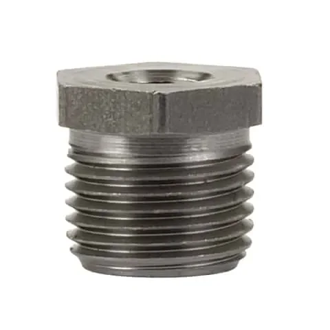 Billco Corporation 3/4 in. MPT X 1/8 in. D MPT Black Steel Hex Bushing