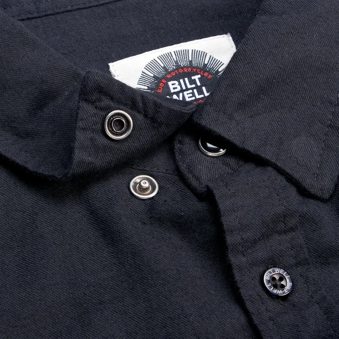 BILTWELL Blackout Lightweight Flannel – XL 8145-068-005