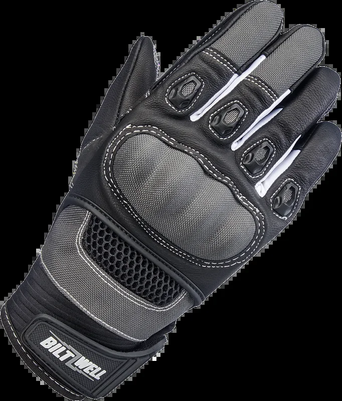BILTWELL Bridgeport Gloves – Gray – XL 1509-1101-305