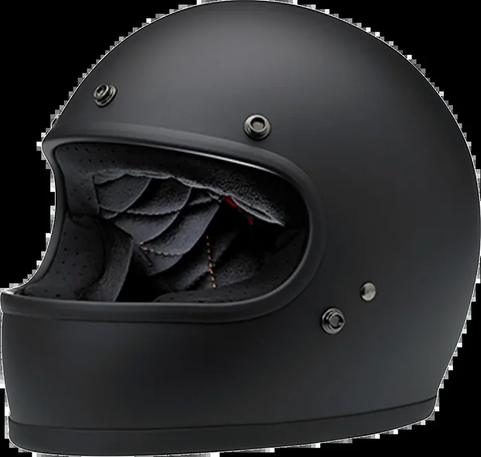 BILTWELL Gringo Helmet – Flat Black – 2XL 1002-201-106