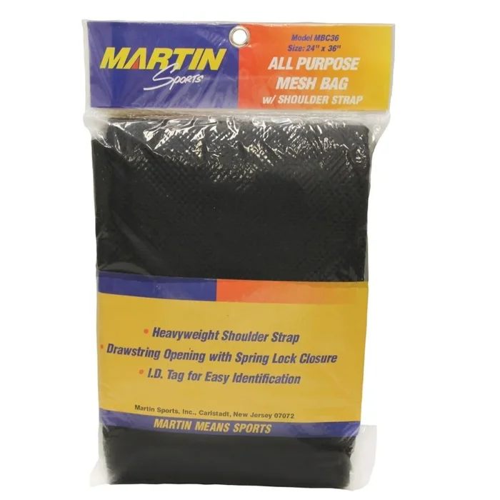 Black 24″ X 36″ All Purpose Mesh Bag With Carrying Strap