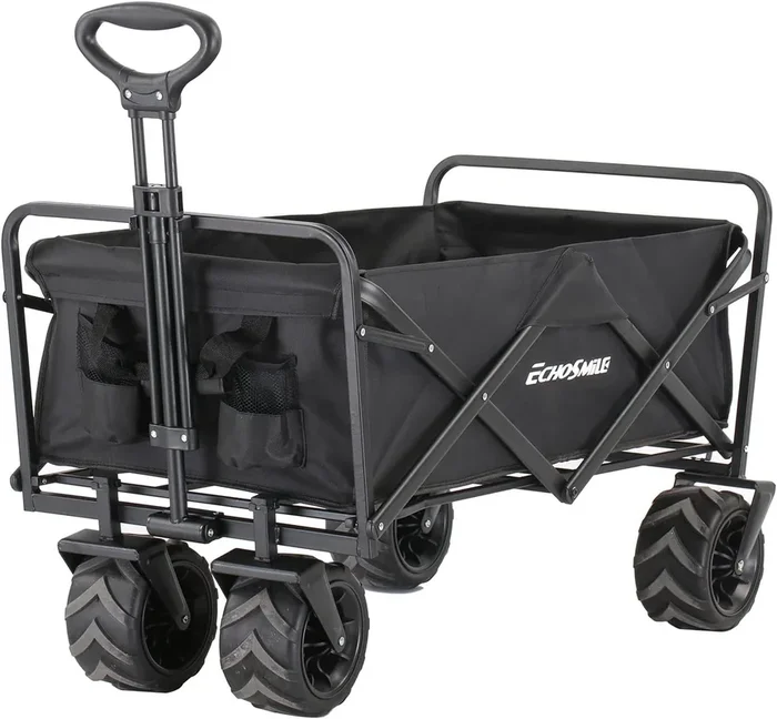 Black Folding Campers Black Metal