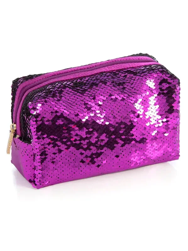 Bling Cosmetic Pouch – Violet