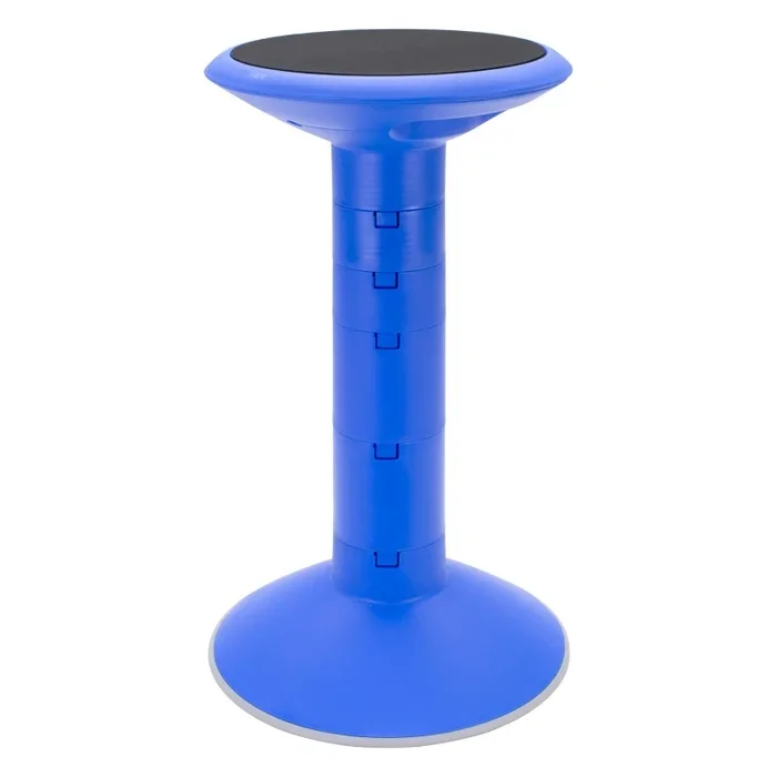Blue Wiggle Stool 12 To 24-Inch