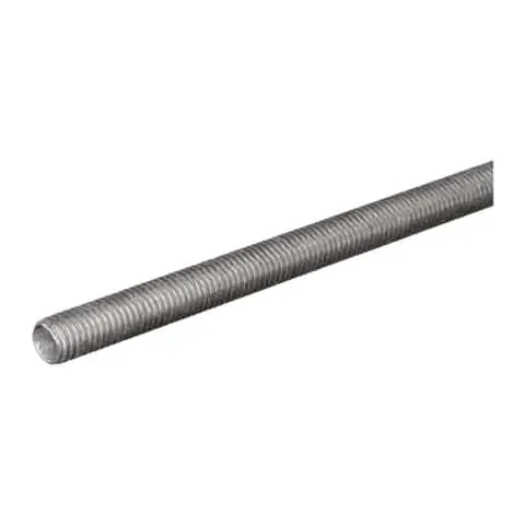 Boltmaster 1/2 in. D X 24 in. L Low Carbon Steel Threaded Rod
