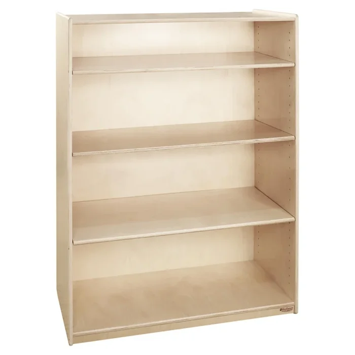 Bookshelf With Adjustable Shelves, 49″h