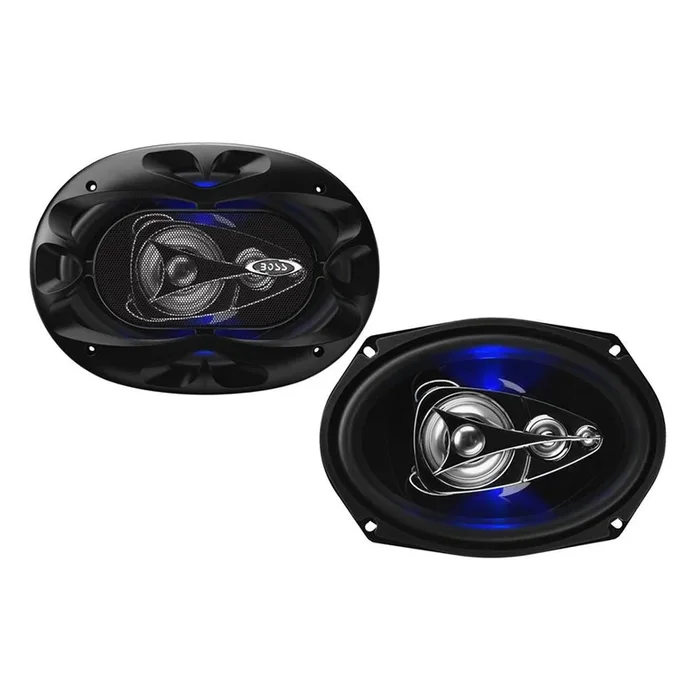 Boss BE694 Rage 6″ x 9″ 4 Way 500W Full Range Mobile Audio/Video Speakers, Pair