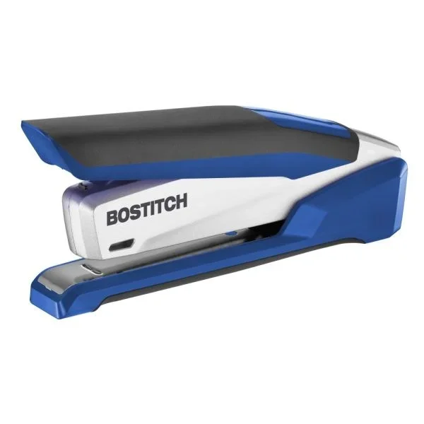 Bostitch Inpower One-Finger 3-In-1 Desktop Stapler With Antimicrobial Protection