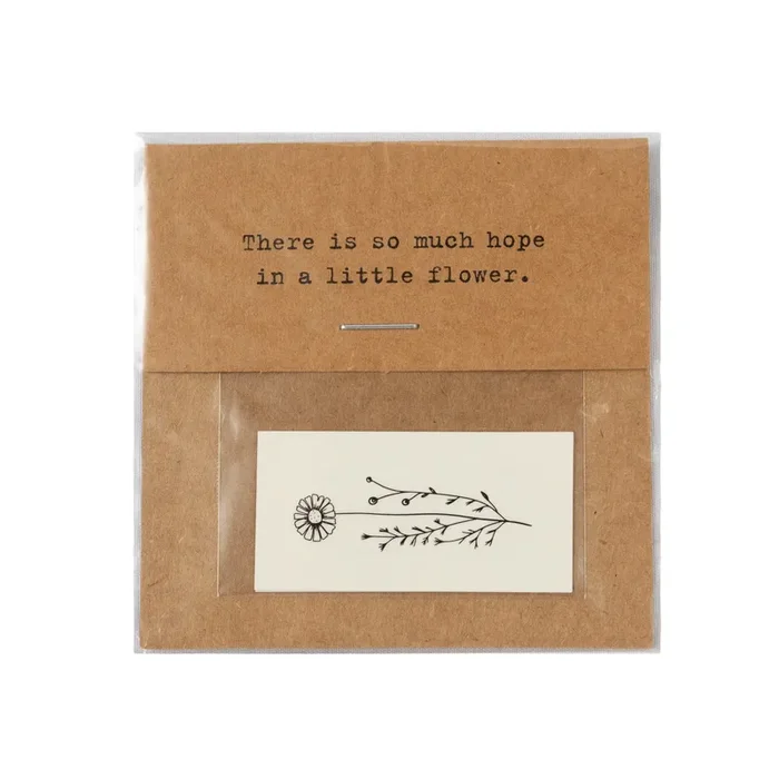 Botanical Temporary Tattoos – Single