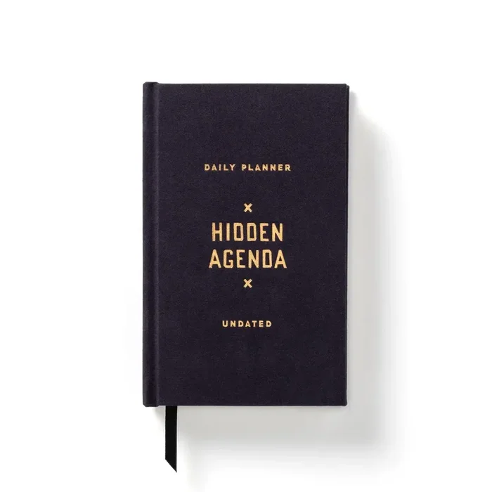 Brass Monkey Hidden Agenda Undated Mini Planner