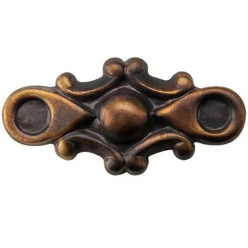 Brass Stamping – Deco Link – no holes Pkg/6
