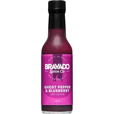 Bravado Spice Co. Ghost Pepper and Blueberry Hot Sauce 5 oz