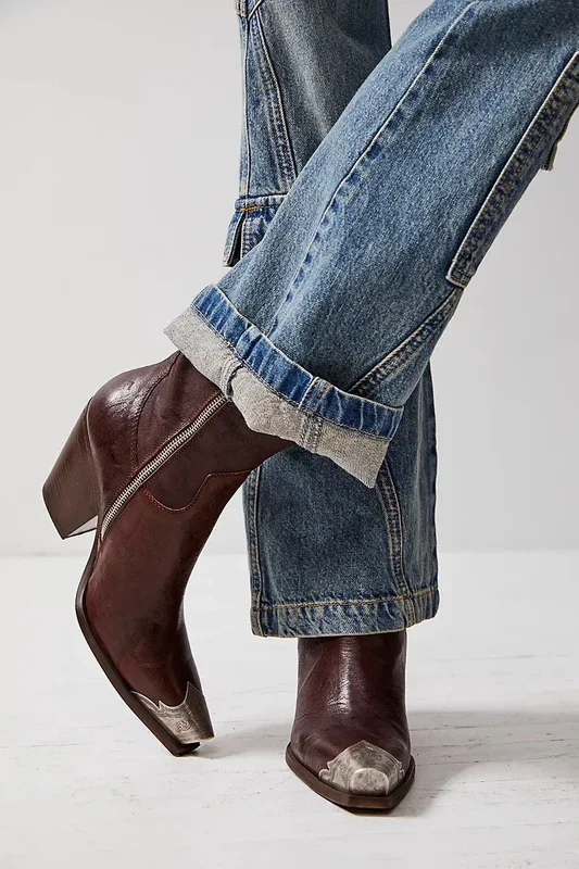 Brayden Western Boot – Hot Fudge