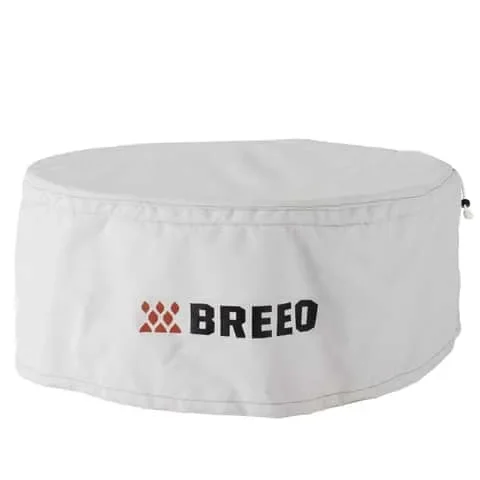 Breeo X Series 24 Fire Pit Cover White Polyester Fire Pit Cover
