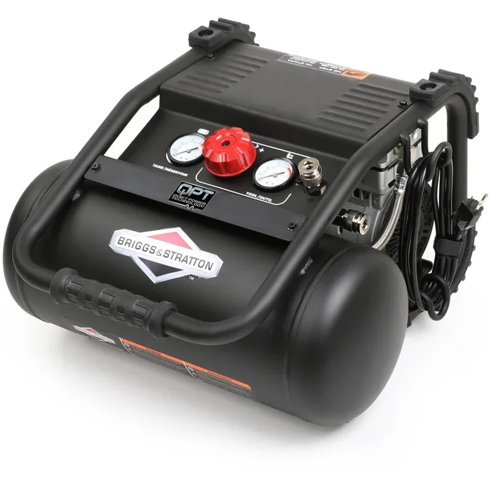 Briggs and Stratton 4-Gallon 125 PSI Air Compressor with Quiet Technology, 3300441