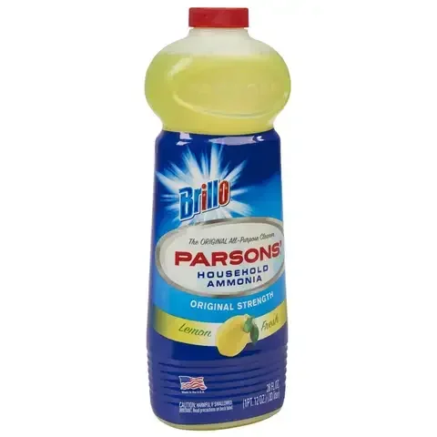 Brillo Parson’s Lemon Fresh Scent Concentrated Ammonia Liquid 28 oz