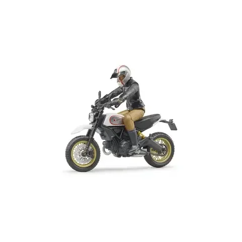 Bruder Ducati Motorcycle Toy Multicolored