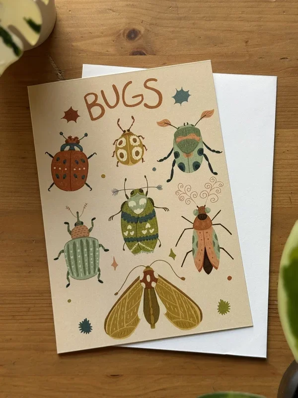 Bugs Greeting Card