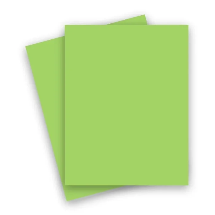 Burano Light Green (54) Cardstock Paper – 8.5X11, 52Lb Cover, 140Gsm