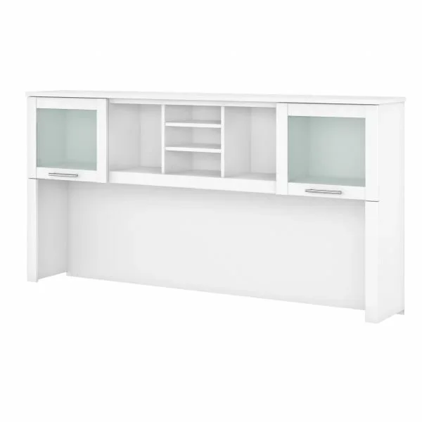 Bush Furniture Somerset 72W Desk Hutch In White