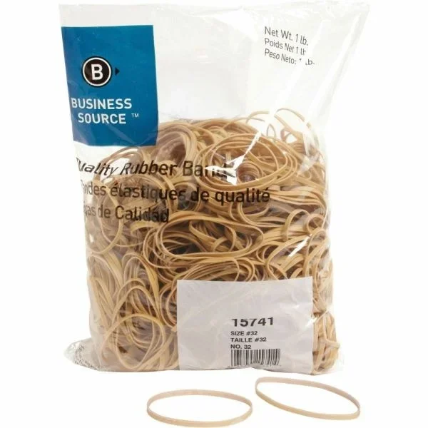 Business Source Quality Rubber Bands – Size #32 – 3″ Length x 0.1″ Width