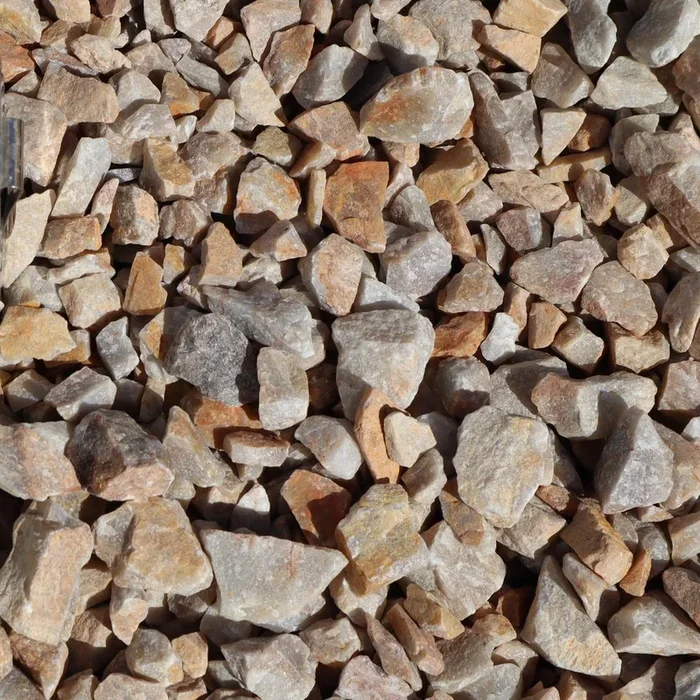 Butler Arts 23.76 cu. ft. 3/4 in. Golden Honey Quartz Decorative Landscaping Gravel (2200 lb. Super Sack)
