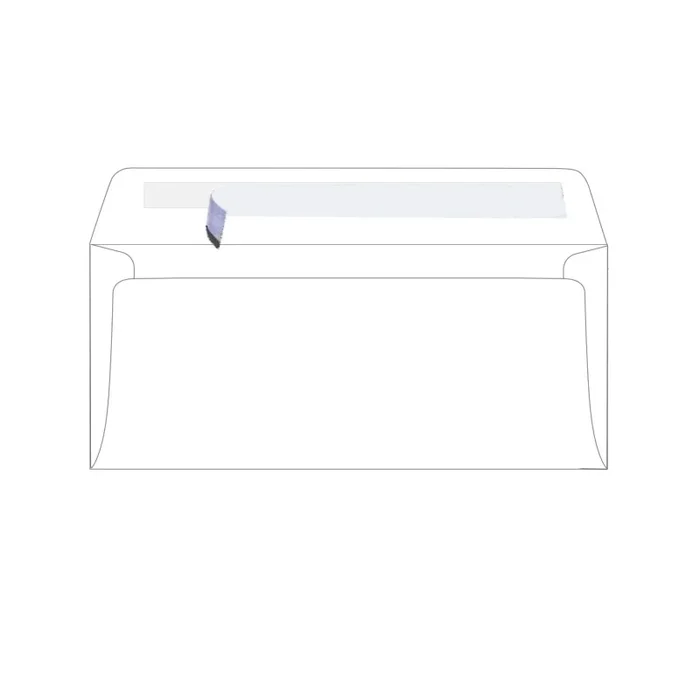 Buy #10 PS 70# White Vellum Cougar Envelopes Peel to Seal Online
