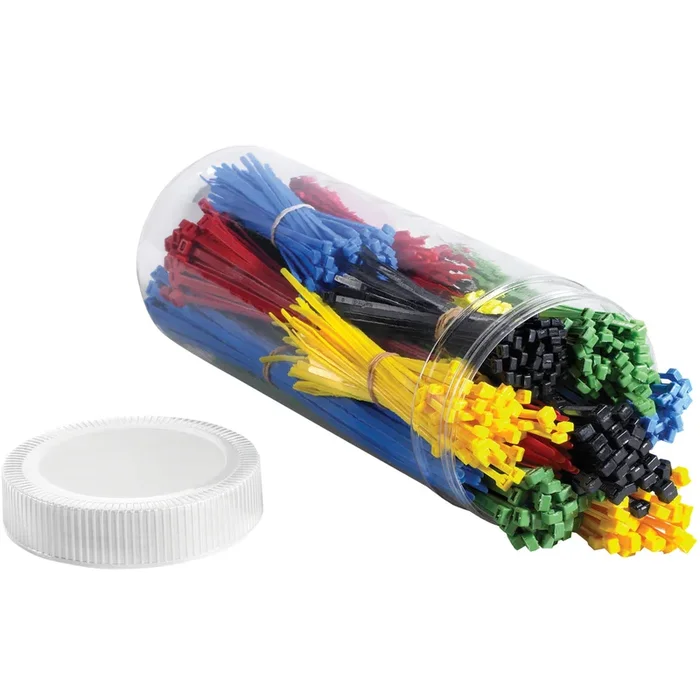 Cable Tie Kit – Assorted Colors 1000/Case
