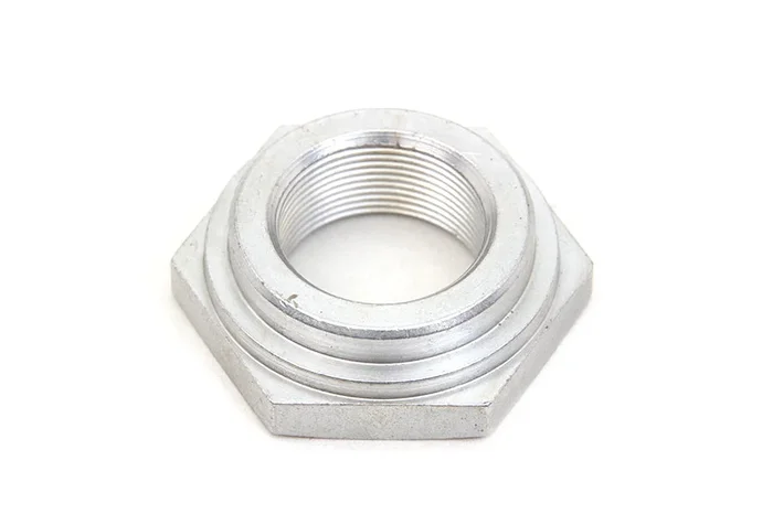 Cadmium Spring Fork Stem Nut – V-Twin Mfg.