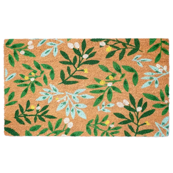 Calloway Mills – Spring Botanical Olives Doormat