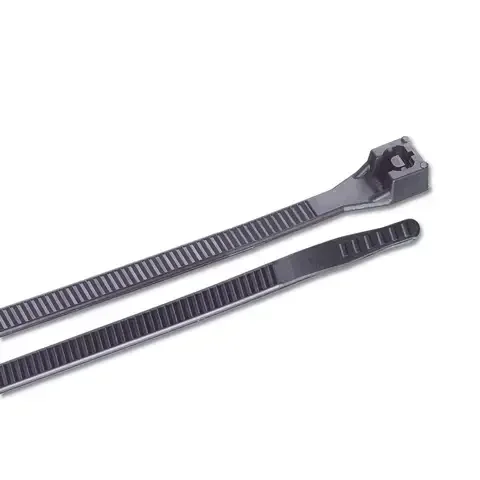 Calterm 14 in. L Black Cable Tie 8 pk