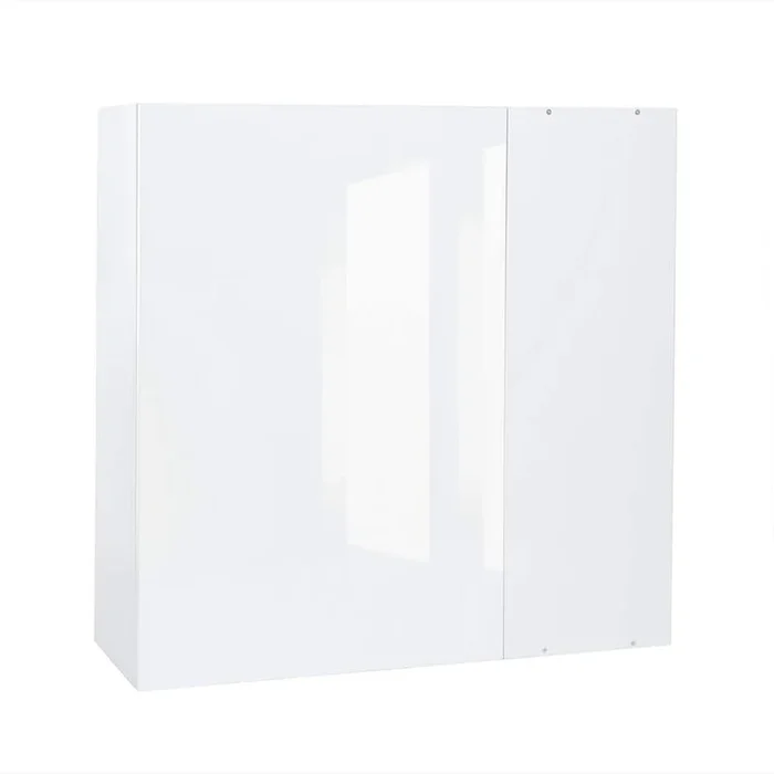 Cambridge Quick Assemble Modern Style, White Gloss 36 x 42 in. Blind Wall Kitchen Cabinet (36 in. W x 12 in. D x 42 in. H)