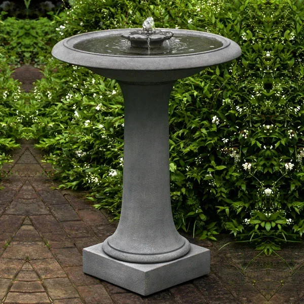 Camellia Birdbath Fountain Campania International