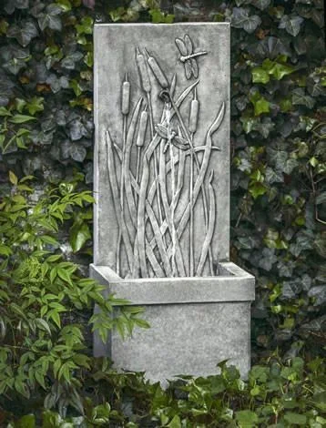 Campania Dragonfly Wall Fountain