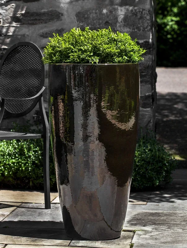 Campania International Glazed Terra Cotta Rioja Planter