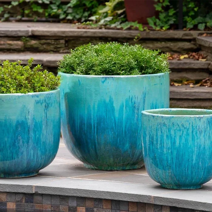 Campania Mara Planter – Antigua – Set of 3