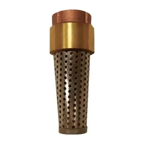 Campbell 1 in. D X 1 in. D Yellow Brass Spring Loaded Check Valve