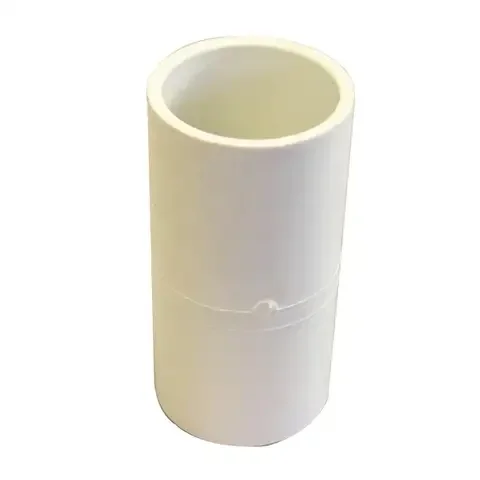 Campbell Schedule 40 2 in. Slip X 2 in. D Slip PVC Coupling 1 pk