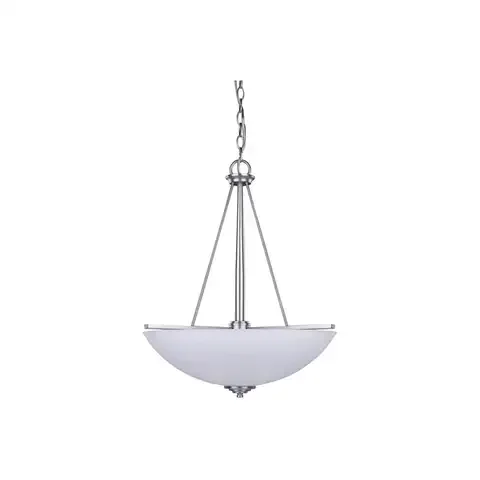 Canarm New Yorker Brushed Pewter Silver 3 lights Chandelier