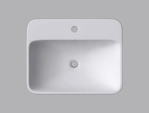 Cantrio ST-2318 Semi-recessed Countertop Sink