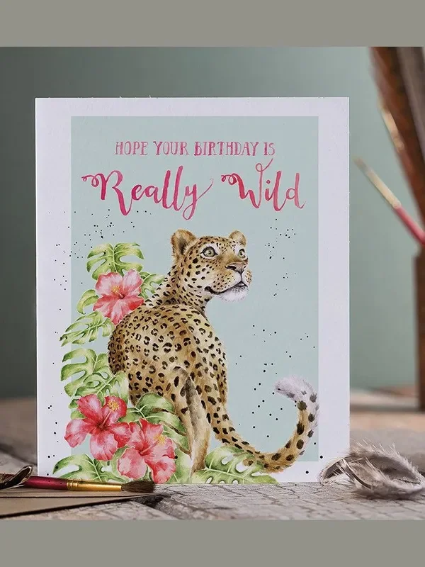 Card – APAC027 HOPE YOUR BIRTHDAY IS REALLY WILD