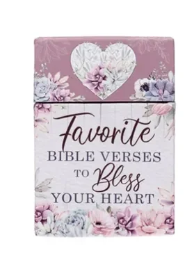 Cards Box Of Blessing’s Bless The Heart Bible Verses Bx134