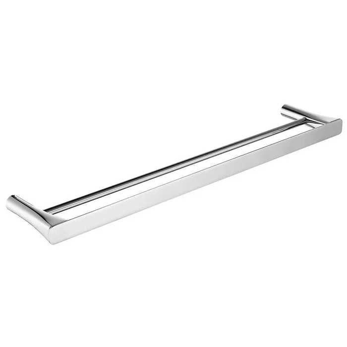 Caster 3 Series 20 in. Double Towel Bar in Polished Chrome