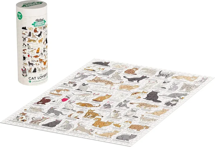Cat Lover’s 1000 Piece Jigsaw Puzzle