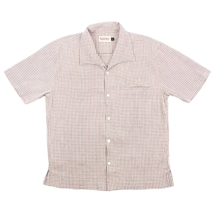 Cayucos Seersucker | White Plaid