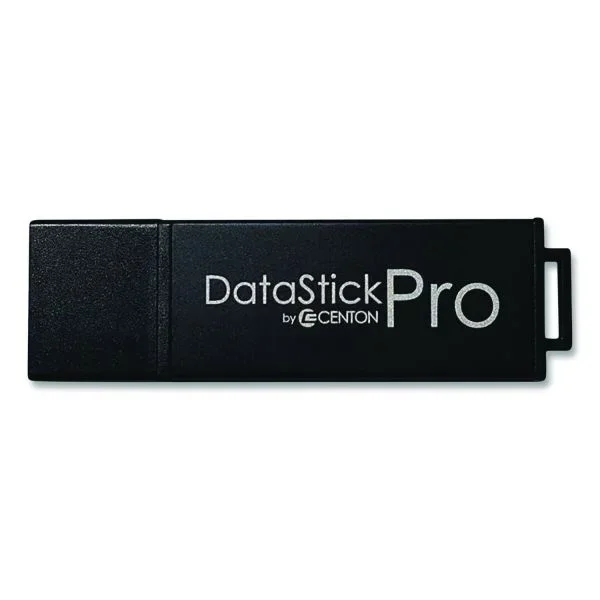Centon Datastick Pro Usb 3.2 Type A Flash Drive, 512 Gb, Black