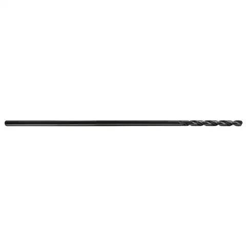 Century Drill & Tool 3/16 in. X 12 in. L High Speed Steel Drill Bit Straight Shank 1 pc