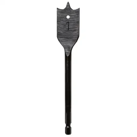 Century Drill & Tool Lazer Spade 1 in. X 6 in. L High Speed Steel Spade Bit Hex Shank 1 pc