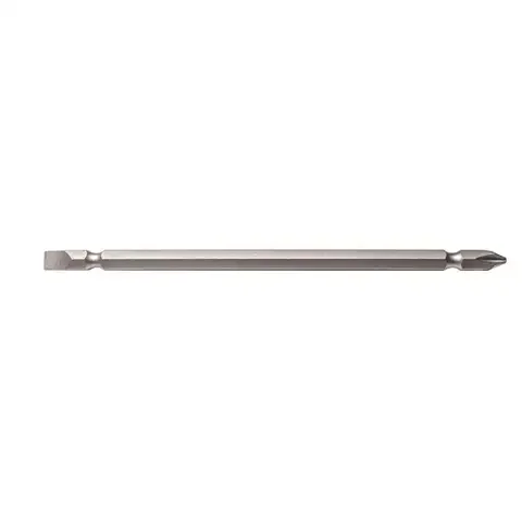 Century Drill & Tool Phillips/Slotted #1/#6-8 X 6 in. L Double-Ended Screwdriver Bit S2 Tool Steel 1