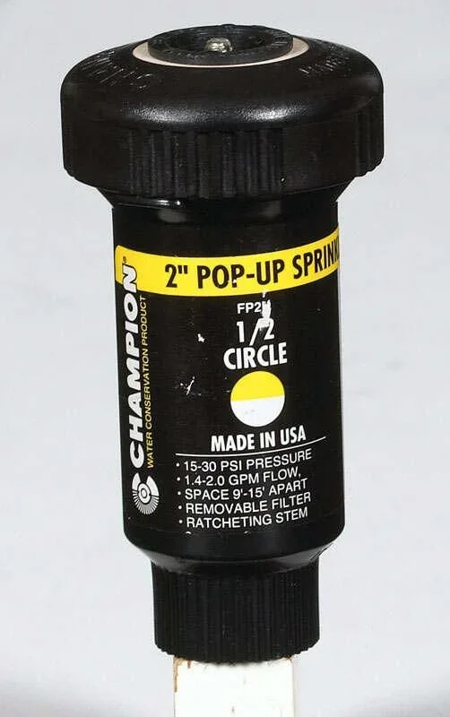 Champion Performa 2 H Half-Circle Pop-Up Sprinkler
